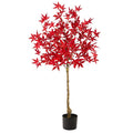 4' Autumn Maple Artificial Fall Tree by Nearly Natural