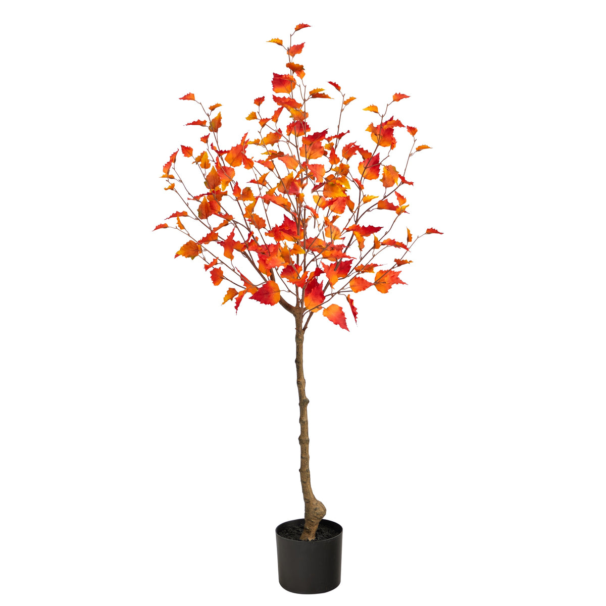 4' Fall Birch Artificial Autumn Tree by Nearly Natural