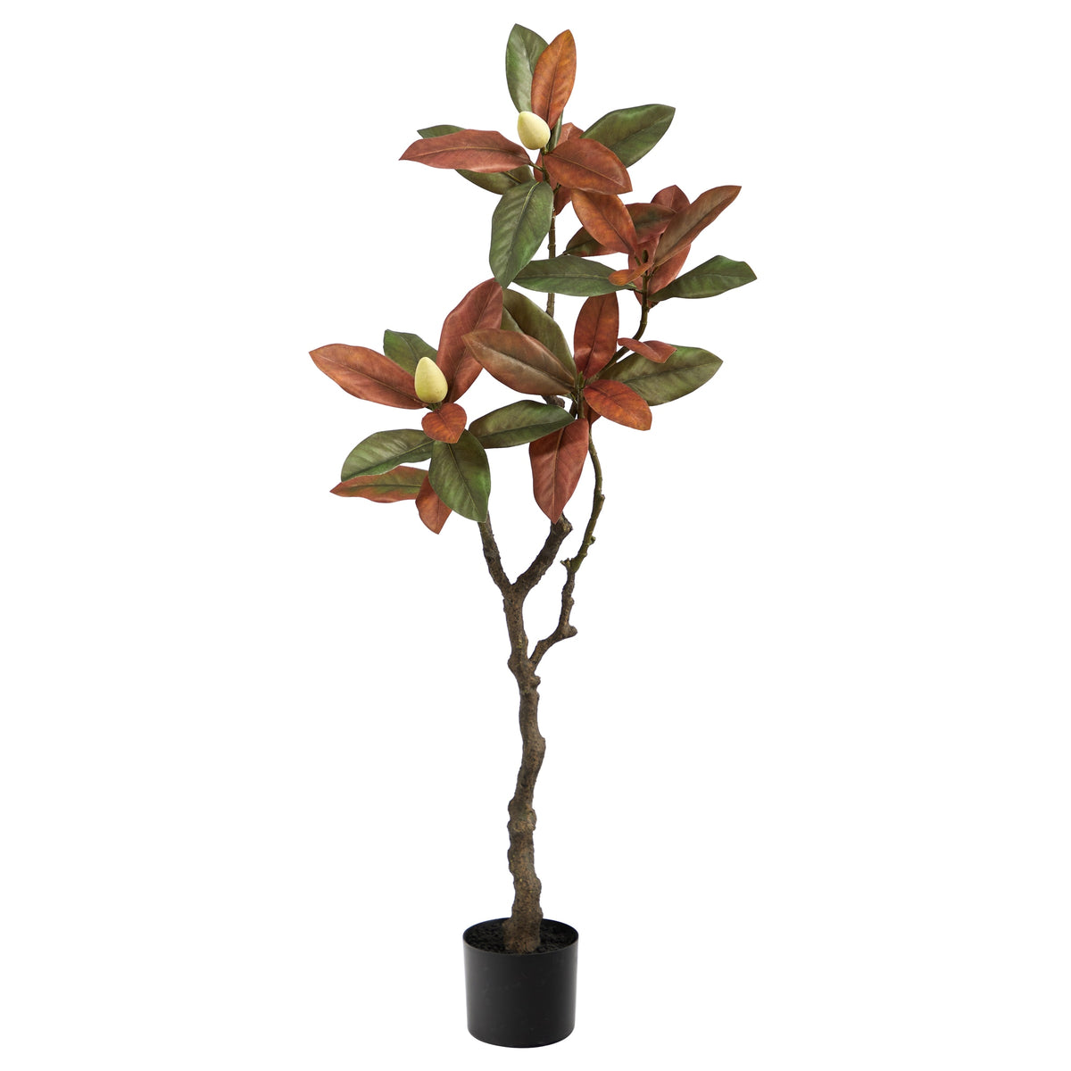 4' Fall Magnolia Artificial Tree by Nearly Natural