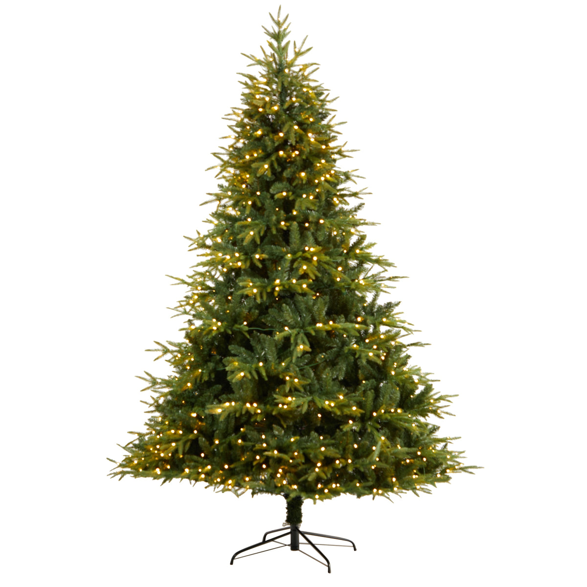 8 Ft. Colorado Mountain Fir "Natural" Artificial Christmas by Nearly Natural