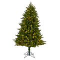 5' Vermont Spruce Artificial Christmas Tree with 250 Color by Nearly Natural