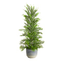 27" Californian Cedar Artificial Tree in Decorative Planter by Nearly Natural