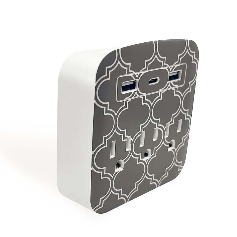 Glamsockets™ Surge Protector With Phone Holder