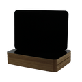 9 x 12 Single-Sided Black Dry Erase Board Pack of 24