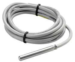 Johnson Controls Ptc Silicon Sensor; With Shielded Cable Length 6 1/2 Ft (2M) Sensor Range -40 To 212 A99BA-200C