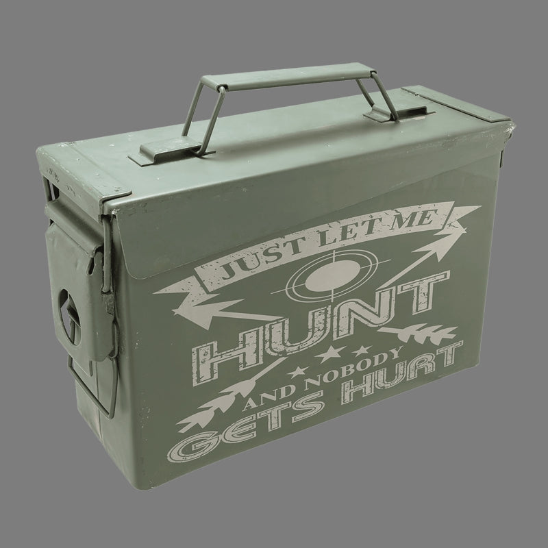 Army Surplus Steel Ammo Can — 30 Cal