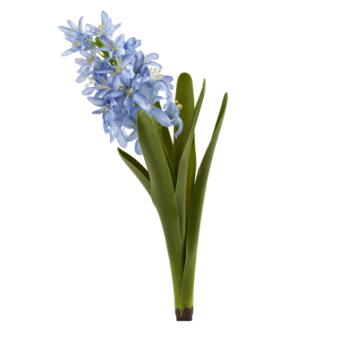 13" Hyacinth Artificial Flower (Set of 4) by Nearly Natural in Blue