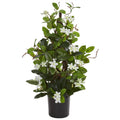 24" Stephanotis Artificial Climbing Plant by Nearly Natural in White
