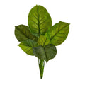 27" Large Philodendron Leaf Artificial Plant (Set of 4) by Nearly Natural