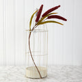 30" Sorghum Harvest Artificial Flower (Set of 12) by Nearly Natural in Yellow