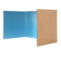 18 x 48 1 Ply Sky Blue Project Board - Carton of 24 supplier units
