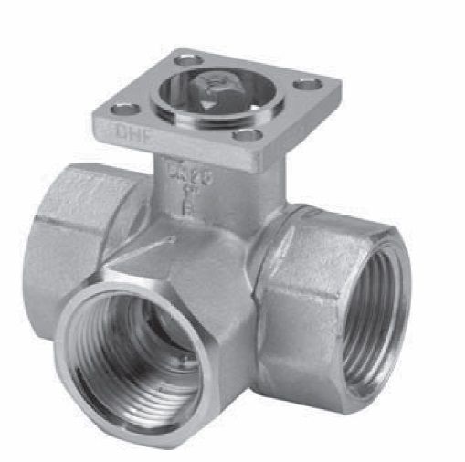 Belimo Characterized Control Valve (CCV), 1", 3-way, Cv 7.4 B322