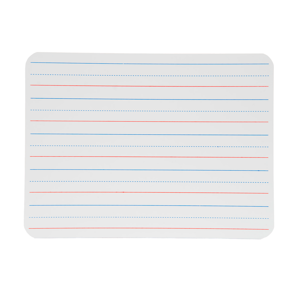 9 x 12 Two Sided Red & Blue Ruled/Dry Erase