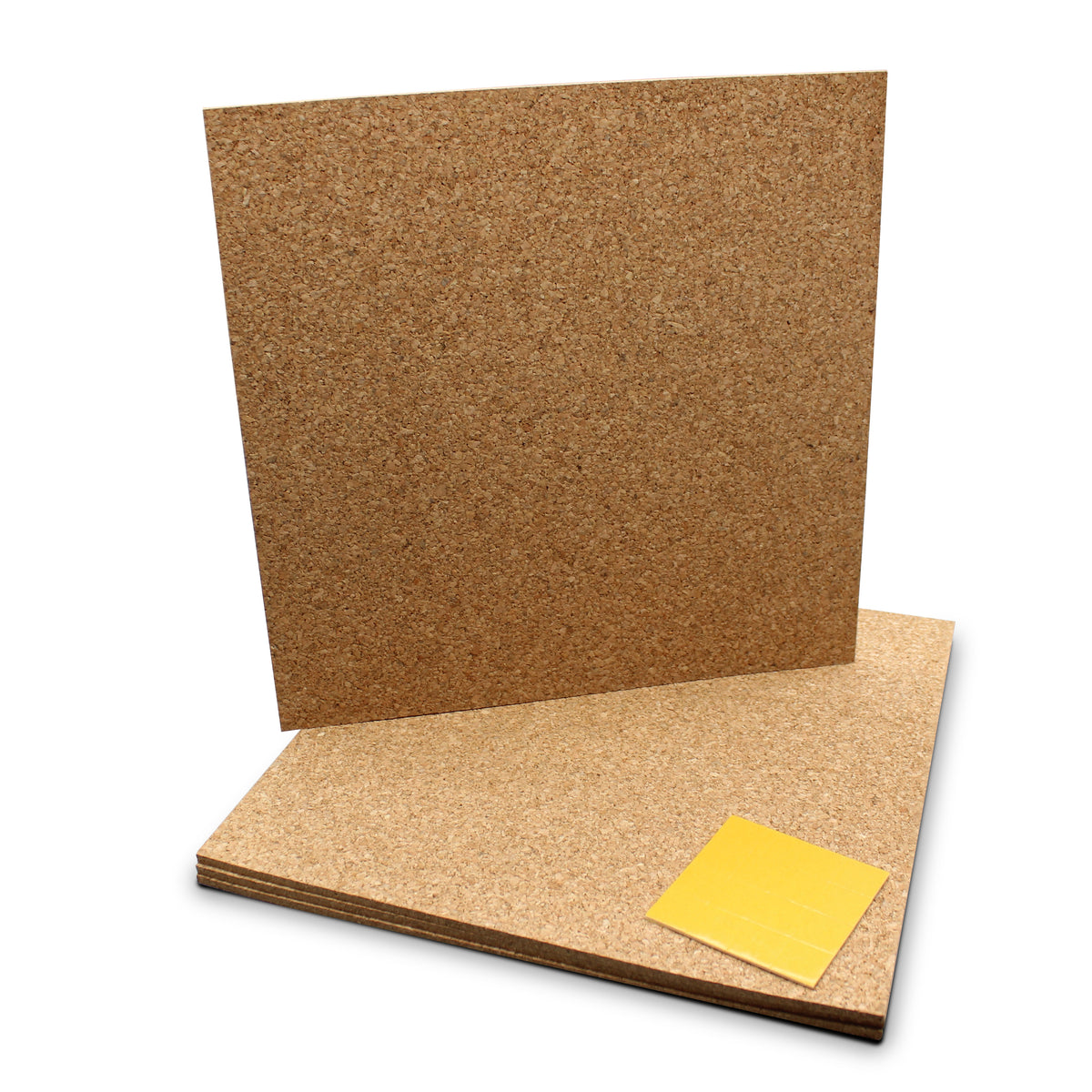 12 x 12 Natural Cork Tiles 16 Pack