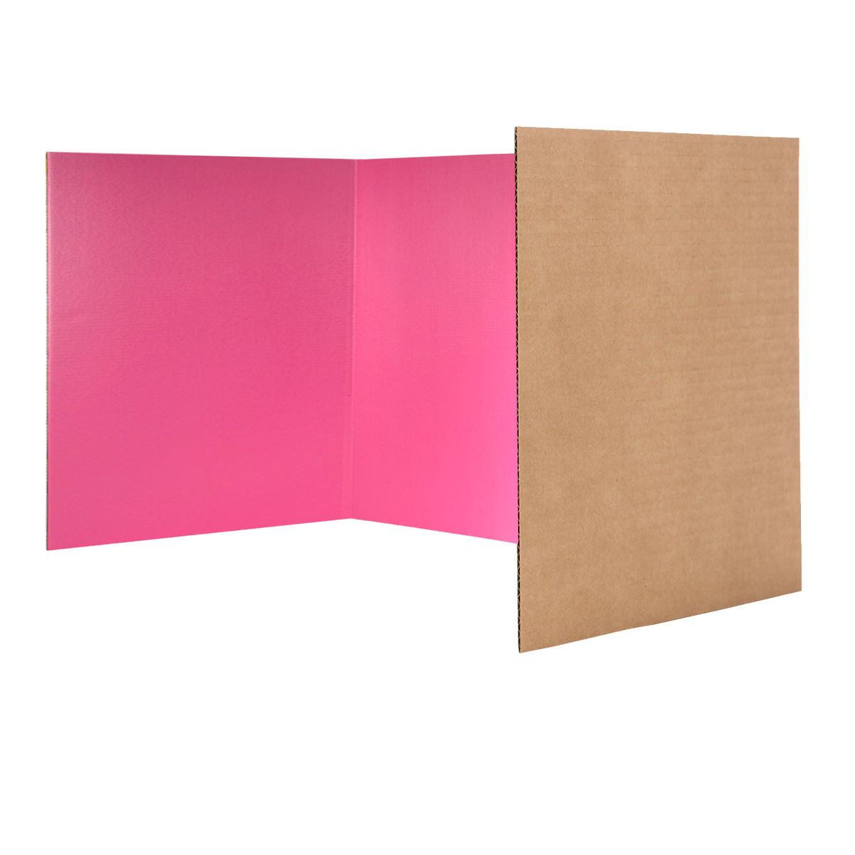 18 x 48 1 Ply Pink Project Board - Carton of 24 supplier units