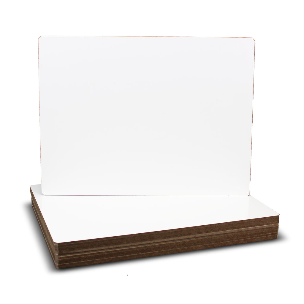 9 x 12 Dry Erase Board Nipped Corners Class Pack of 12
