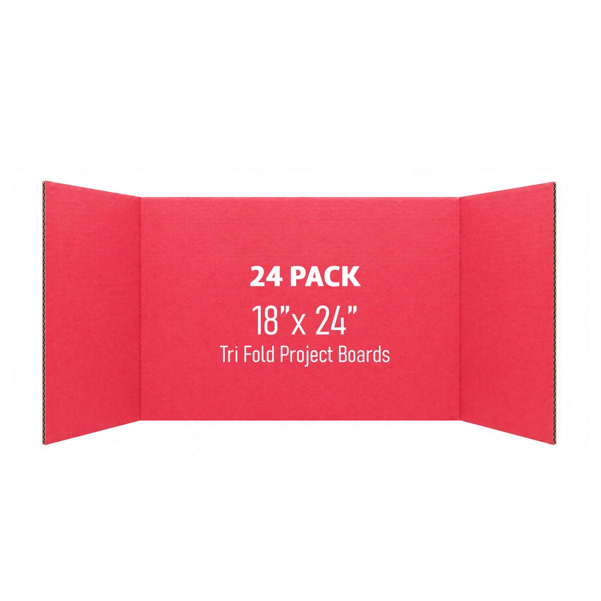 18 x 48 1 Ply Red Project Board Pack of 24