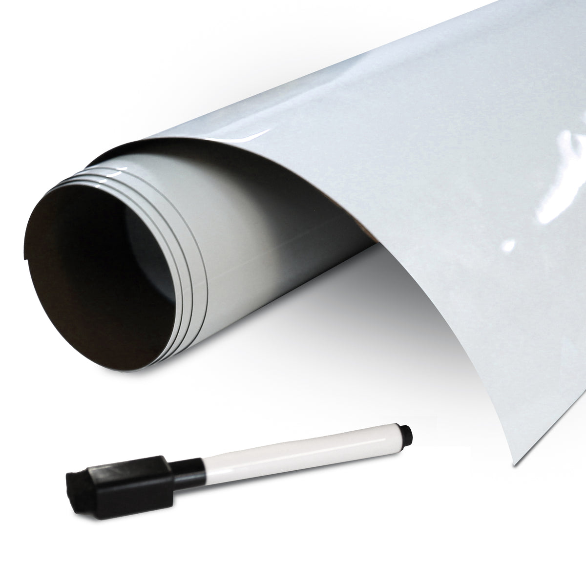 24" x 36" Stickables Repositionable Whiteboard w/ Dry Erase Marker