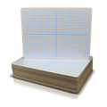 9 x 12 Dry Erase XY Axis/Dry Erase, Two-Sided - Class Pack 24