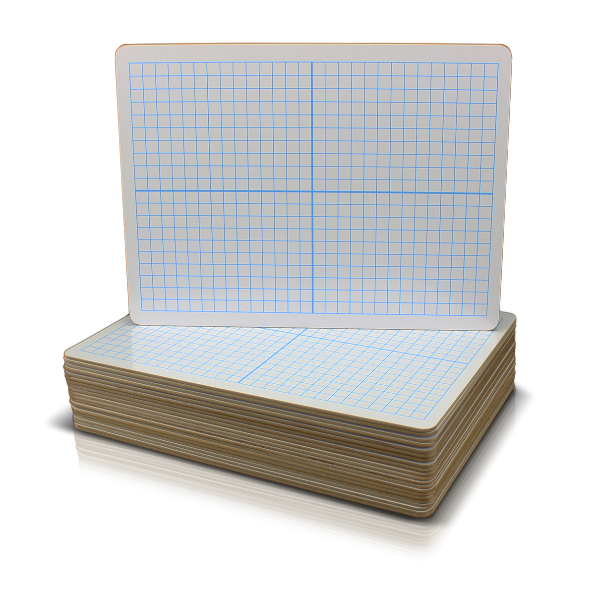 9 x 12 Dry Erase XY Axis/Dry Erase, Two-Sided Pack of 48