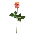 21" Rose Bud Artificial Flower (Set of 6) by Nearly Natural in Purple Cream