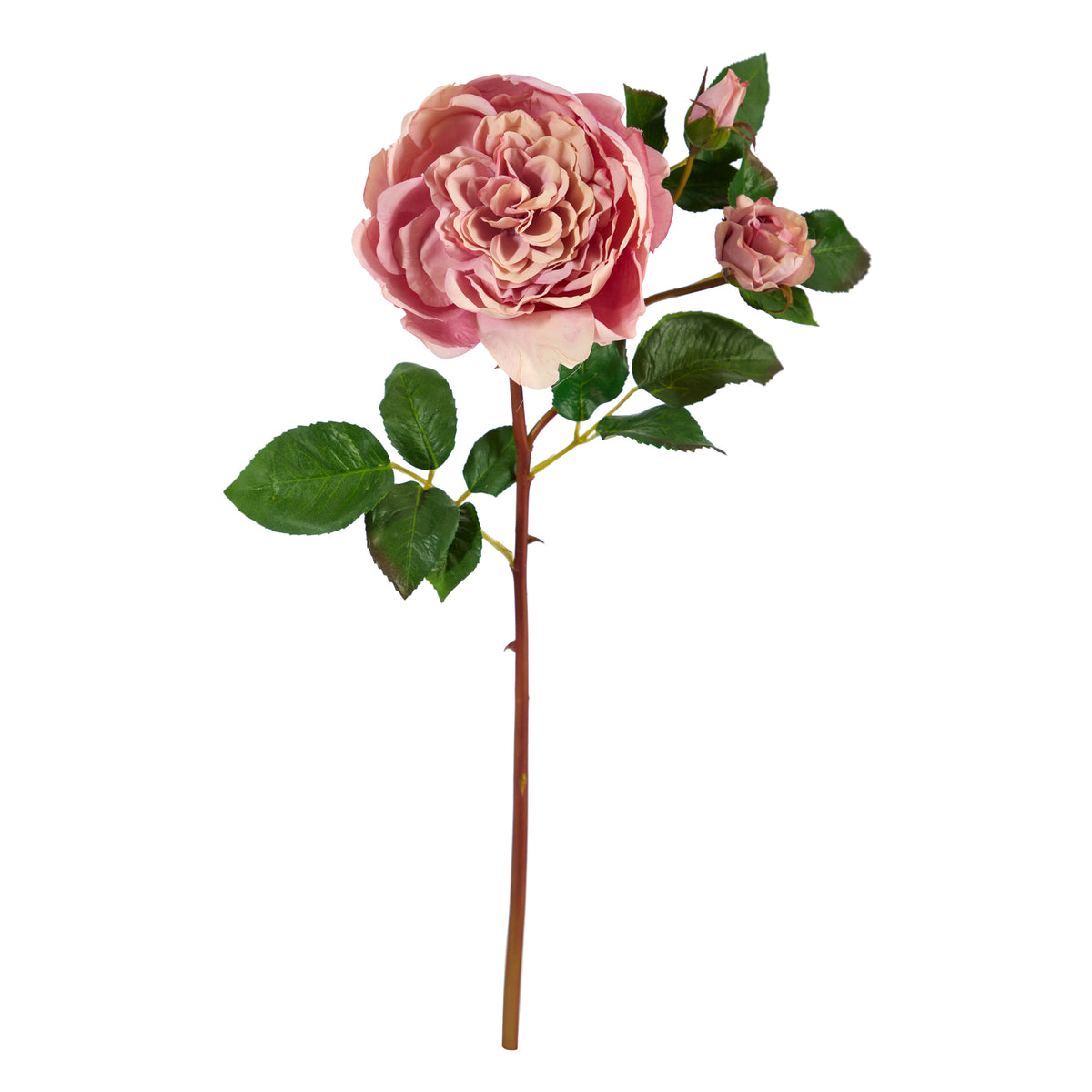 22" Rose Artificial Flower (Set of 6) by Nearly Natural in Lavender