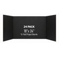 18 x 48 1 Ply Black Project Board Pack of 24