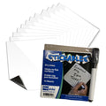 4" x 4" Stickables Repositionable Whiteboard w/ Dry Erase Marker - 1 Pack of 12 Sheets - Carton of 24 supplier units