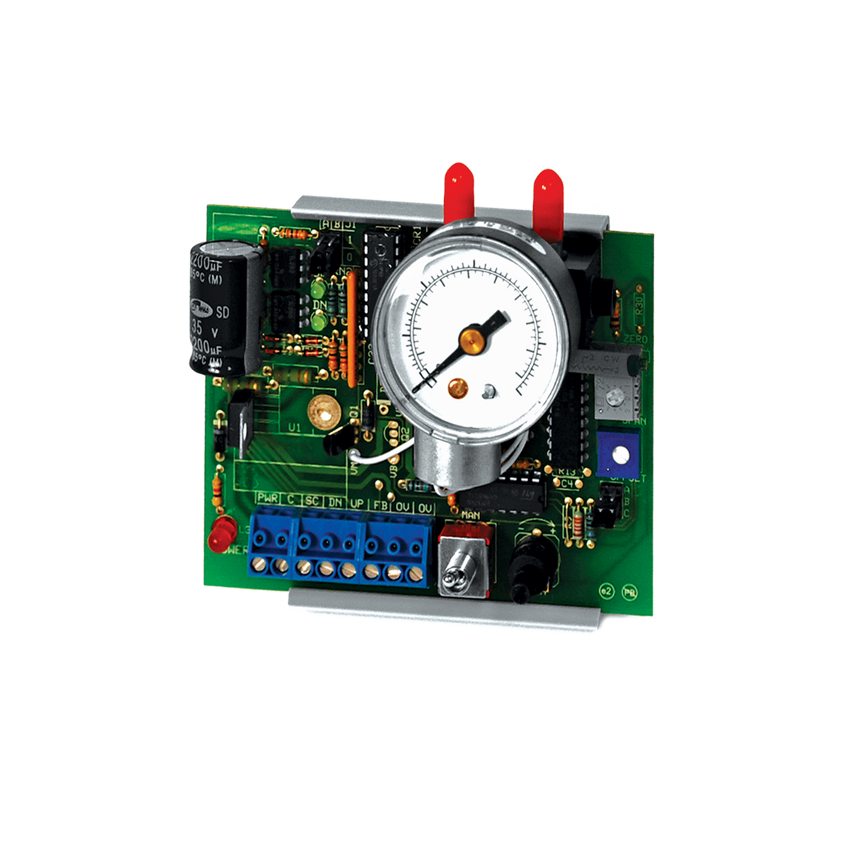 ACI (Automation Components Inc) Efp Floating Point Input, Pneumatic Output, Single Valve, 0.007" Bleed Orifice, 45 Sec Default(90, 60, 120 Sec), 0-15Psi(0-10Psi, 0-20Psi) 106319