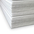 32 x 40 3/16 White Foam Pack of 25