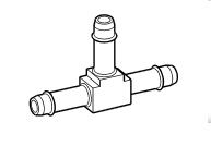 Johnson Controls Tee Barb 3/8"X3/8"X5/32" F-700-85
