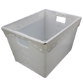 Translucent Corrugated Plastic Storage Postal Tote - 2 Pack