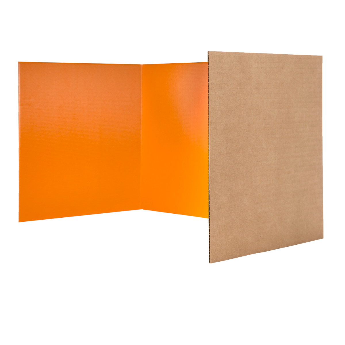 18 x 48 1 Ply Orange Project Board - Carton of 24 supplier units