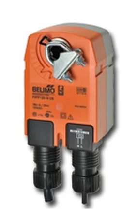 Belimo Fire & Smoke Actuator, 18 in-lb [2 Nm], Spring return, AC 120 V, On/Off FSTF120US