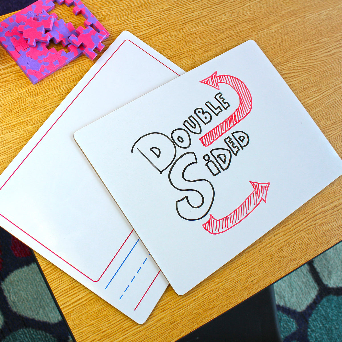9 x 12 Two Sided Story Marker Board Class Pack of 12
