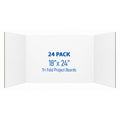 18 x 48 1 Ply White Project Board Pack of 24