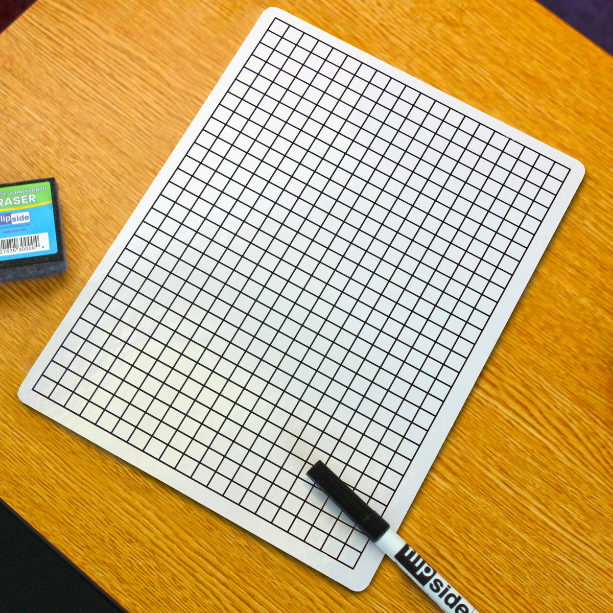 9 x 12 Two Sided 3/8" Squares Grid Board 12 Pack