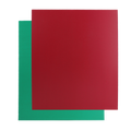 22 x 28 Red/Green Two Sided Project Sheet - Carton of 25 supplier units