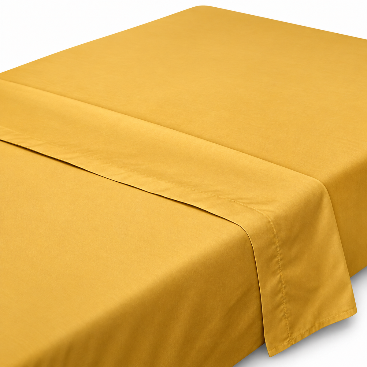 36X84X16 24 OZ POPCORN BLENDED KNITTED SHEET GOLD HEM (10 DOZ per BALE) | Request a Freight Quote — representative Gold product image