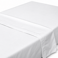 42x34 T130 55/45 BLEND WHITE PILLOWCASE--BALE PACK (25 DOZ per BALE) | Request a Freight Quote — representative White product image