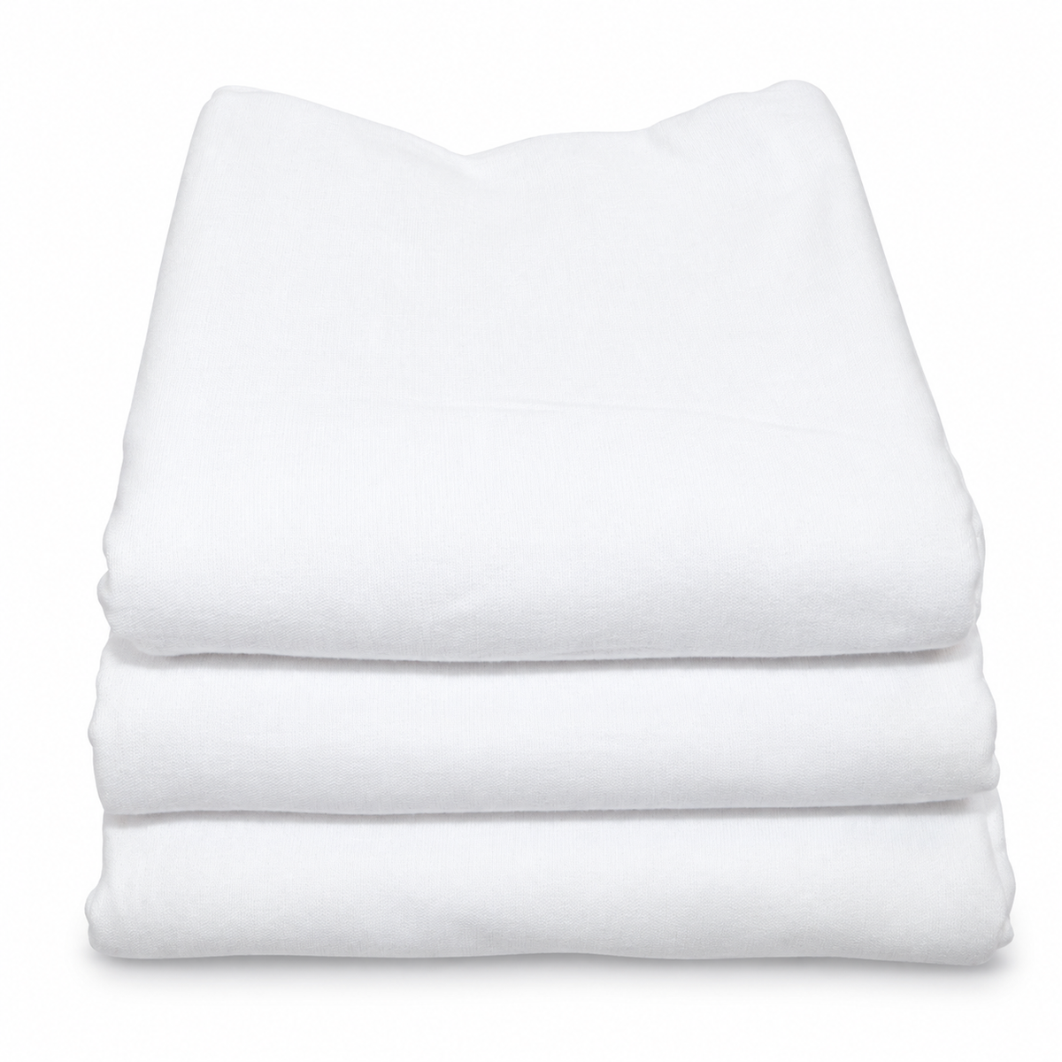90X90 White Herringbone/Chevron design Thermal Blanket (12 PCS per BOX) | Request a Freight Quote — representative White product image