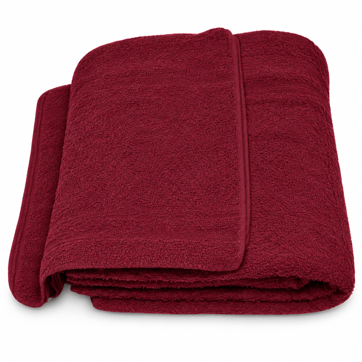 11X17 1.00 LBS BURGUNDY RALLY TERRY TOWEL (100 DOZ per BOX) | Request a Freight Quote — representative Burgundy product image