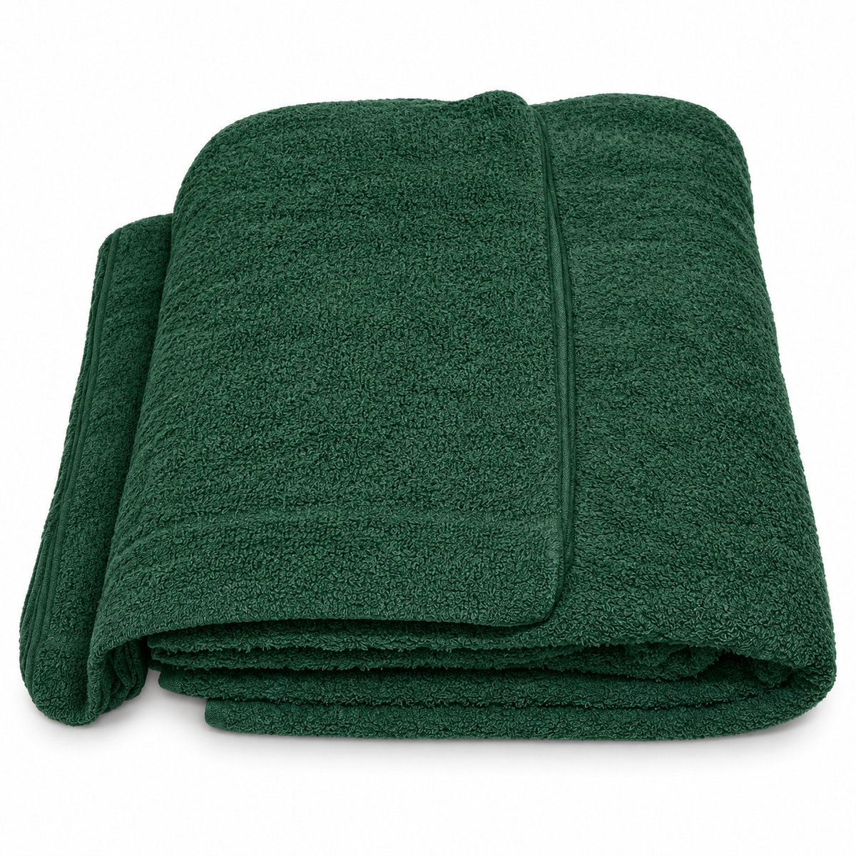 11X18 1.25LBS VELOUR FOREST GREEN FINGER TIP TOWEL (24 DOZ per BOX) — representative Forest Green product image