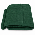 15X18 1.25LBS HEMMED FOREST GREEN FINGER TIP TOWEL VELOUR (24 DOZ per BOX) — representative Forest Green product image