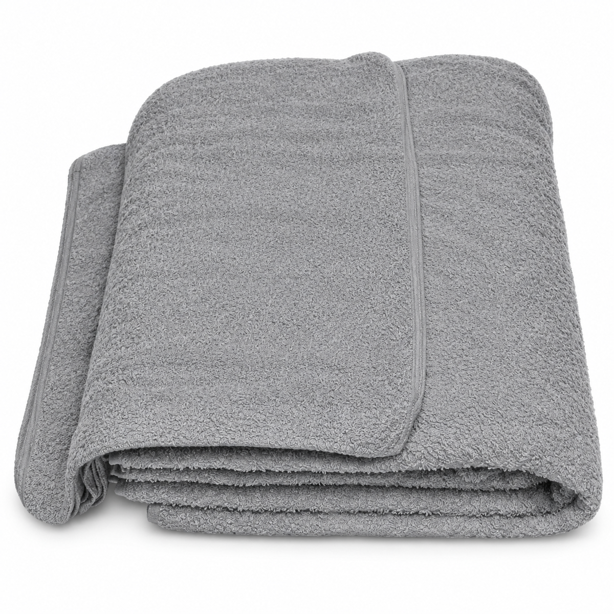 16X26 2.50LBS 16/S RING SPUN DYED C.GRAY HAND TOWEL (12 DOZ per BOX) — representative Gray product image