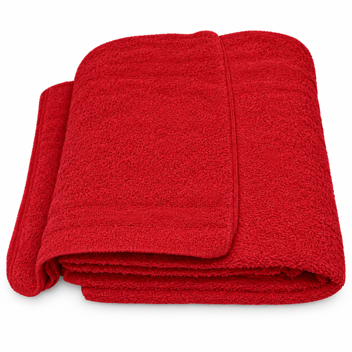 11X17 1.00 LBS RED RALLY TERRY TOWEL - 24DOZ/CASE (100 DOZ per BOX) | Request a Freight Quote — representative Red product image