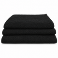 52X14 SPUN POLY BLACK table linen 24.lbs (2 DOZ per BOX) | Request a Freight Quote — representative Black product image