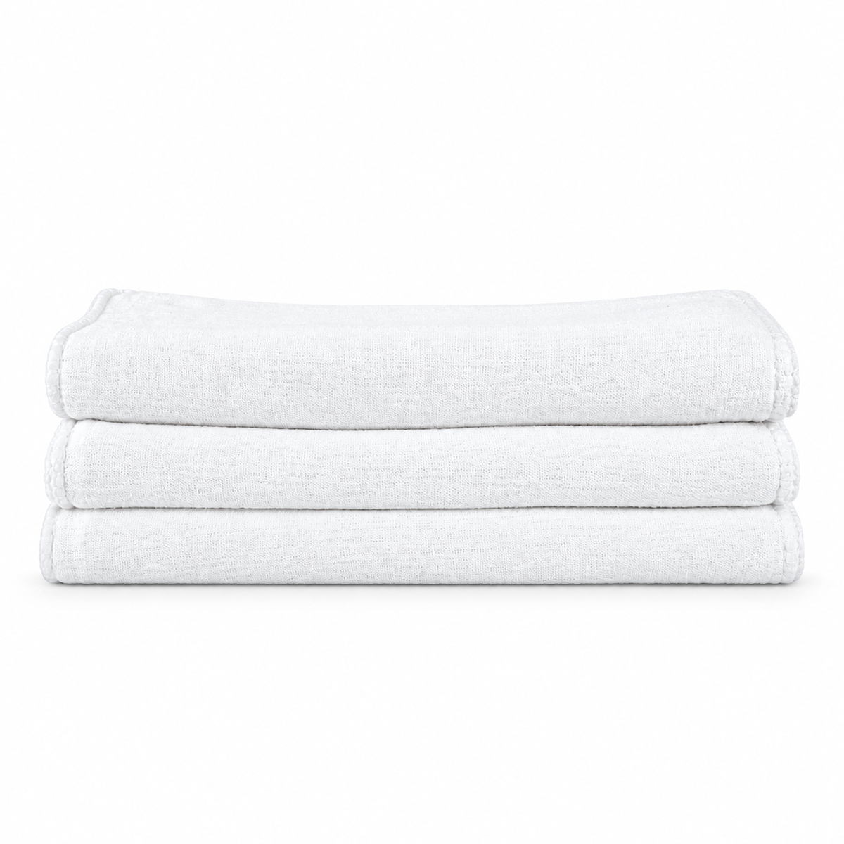 14X25 WHITE KNITTED RAGS 150 LBS BALE (1 BALE per BALE) | Request a Freight Quote — representative White product image