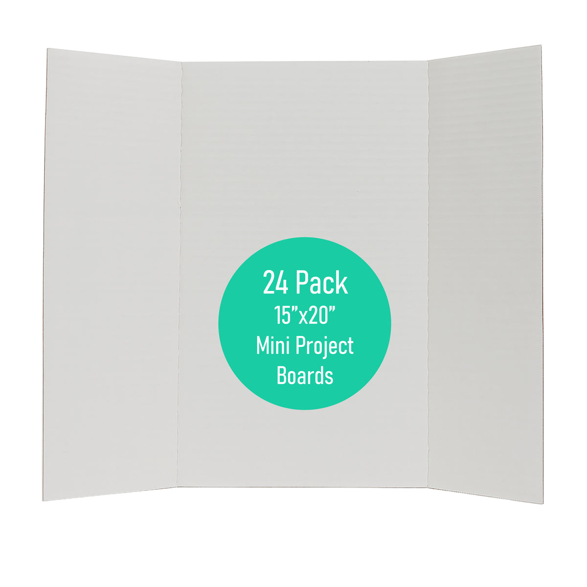 15 x 20 1 Ply Mini Project Board Pack of 24