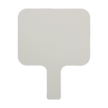 8 x 9.75 Single-Sided Rectangular Dry Erase Answer Paddle - Carton of 24 supplier units - SKU 10038